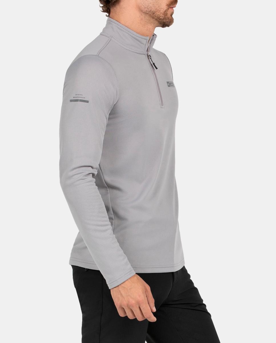 Camiseta M/L de Hombre MONTEMOL +8000 - Marrón Marrón-3