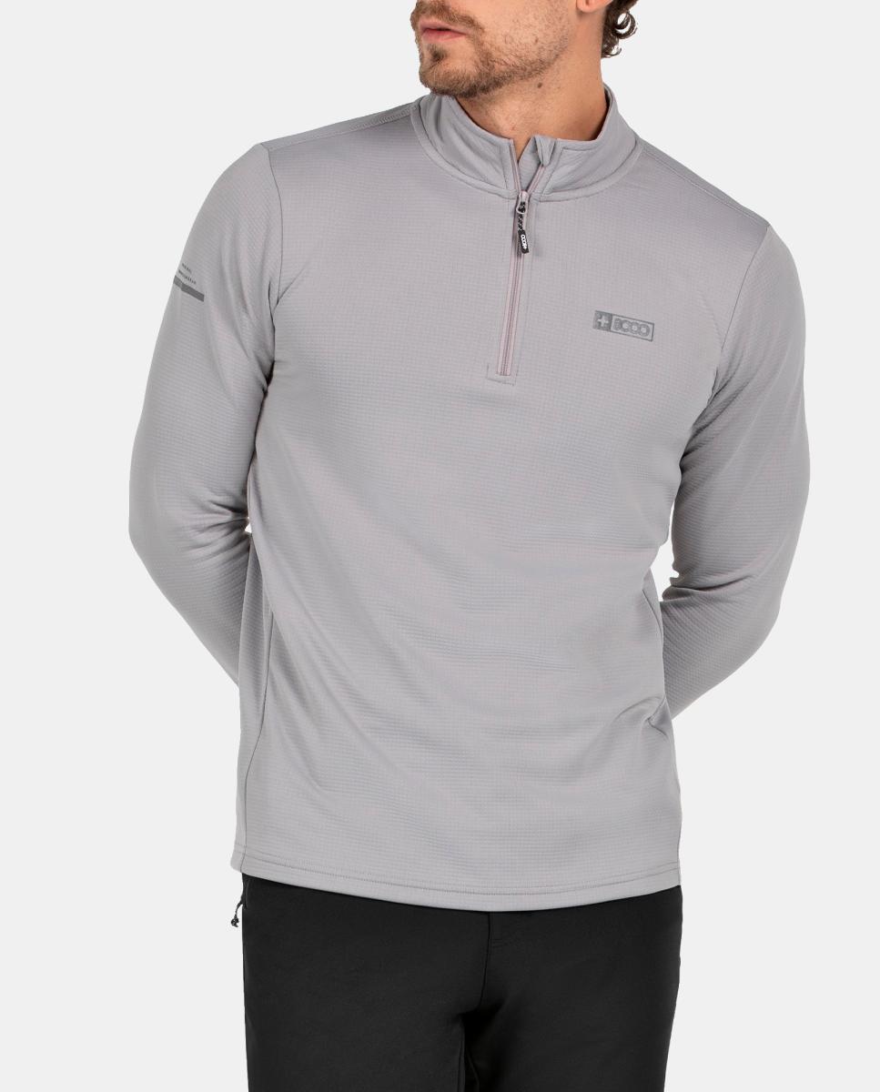 Camiseta M/L de Hombre MONTEMOL +8000 - Marrón Marrón-5