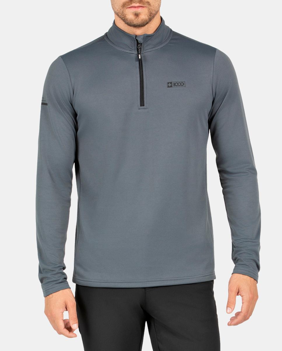 Imagen 0 de Camiseta M/L de Hombre MONTEMOL +8000 Gris