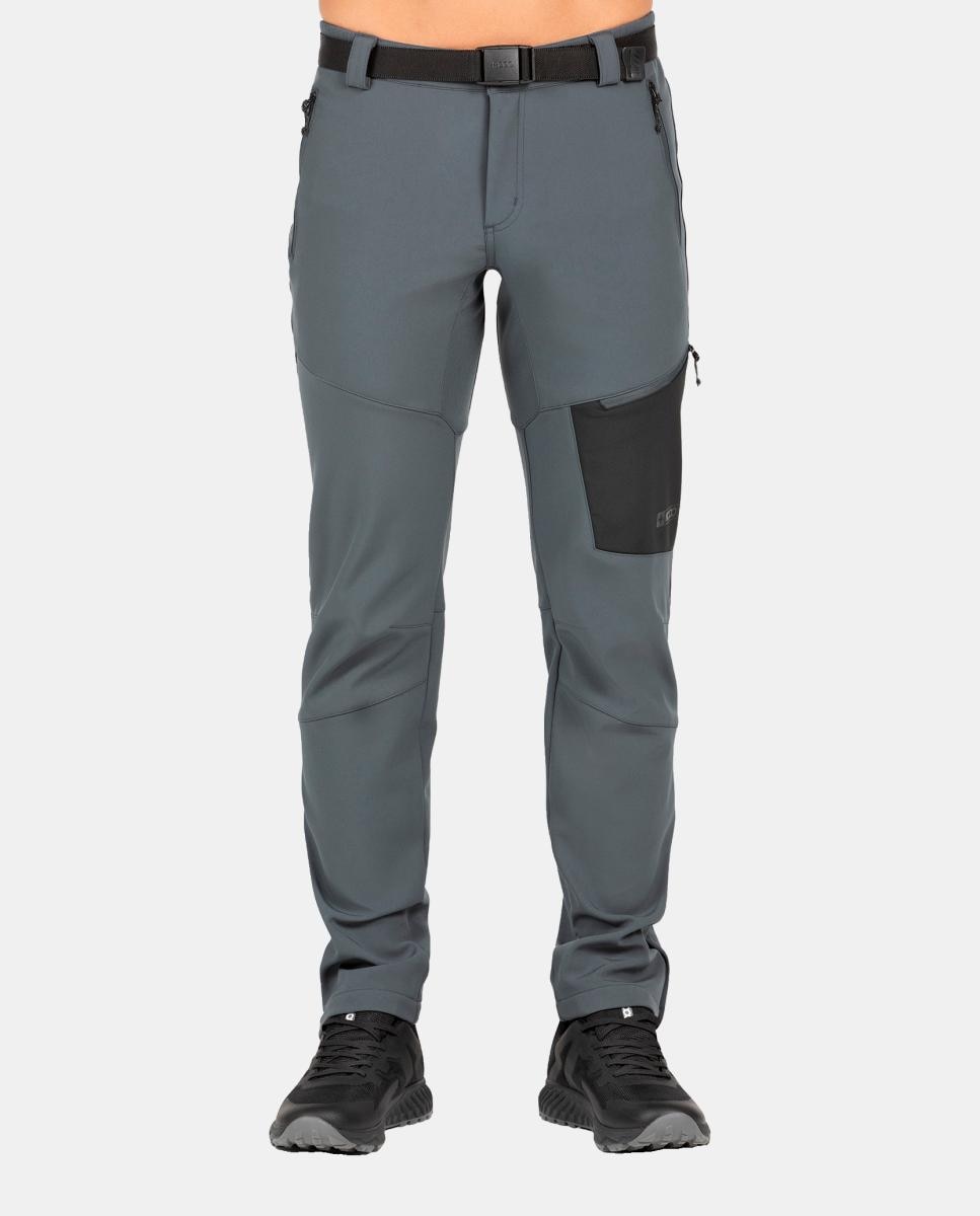 Pantalón largo de Hombre MONROY +8000 - Gris Gris-1
