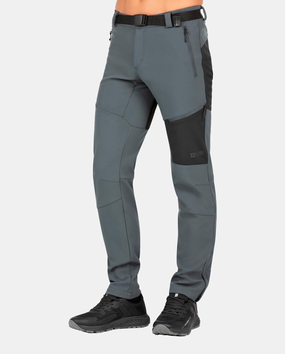 Pantalón largo de Hombre MONROY +8000 - Gris Gris-2