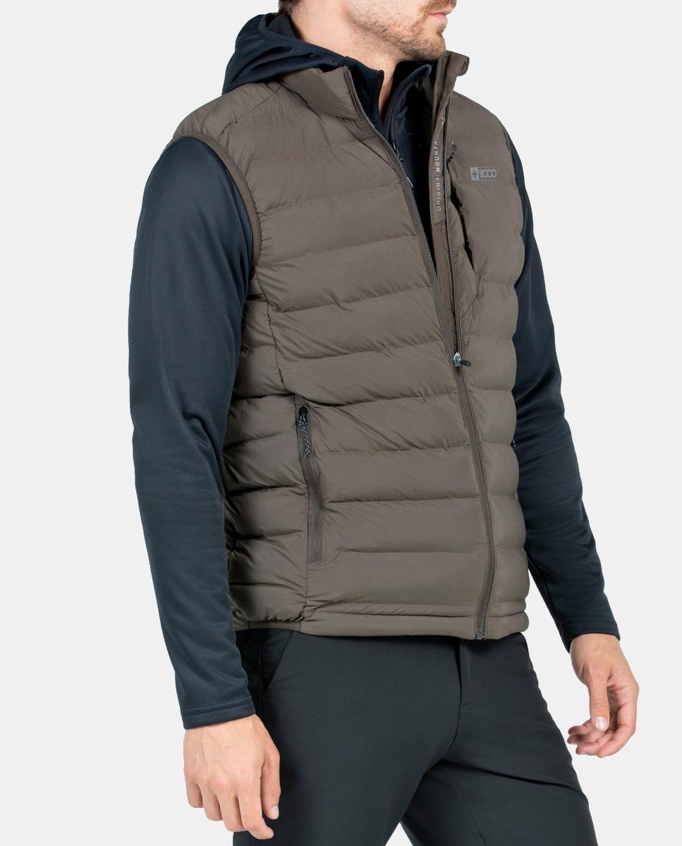 Chaleco de Hombre JELGE +8000 - Marrón Marrón-3