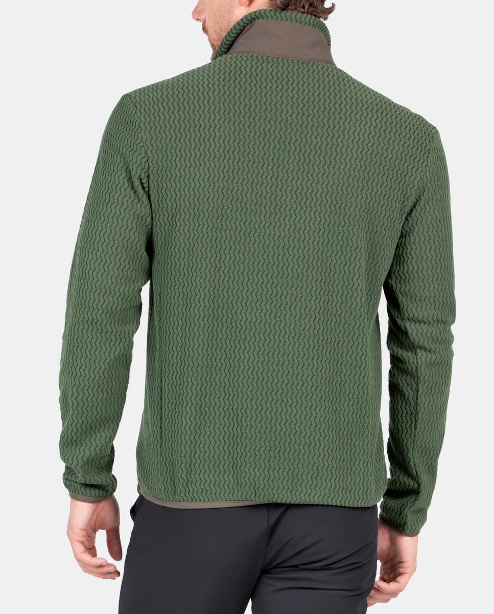 Sudadera de Hombre BALERION +8000 - Verde Verde-4
