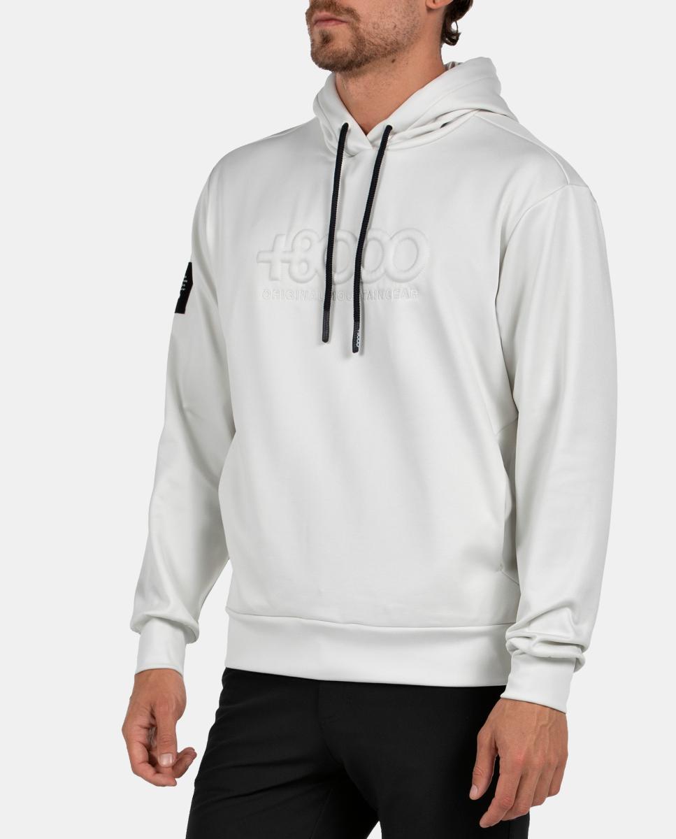 Sudadera de Hombre ABSOL +8000 - Blanco Blanco-2