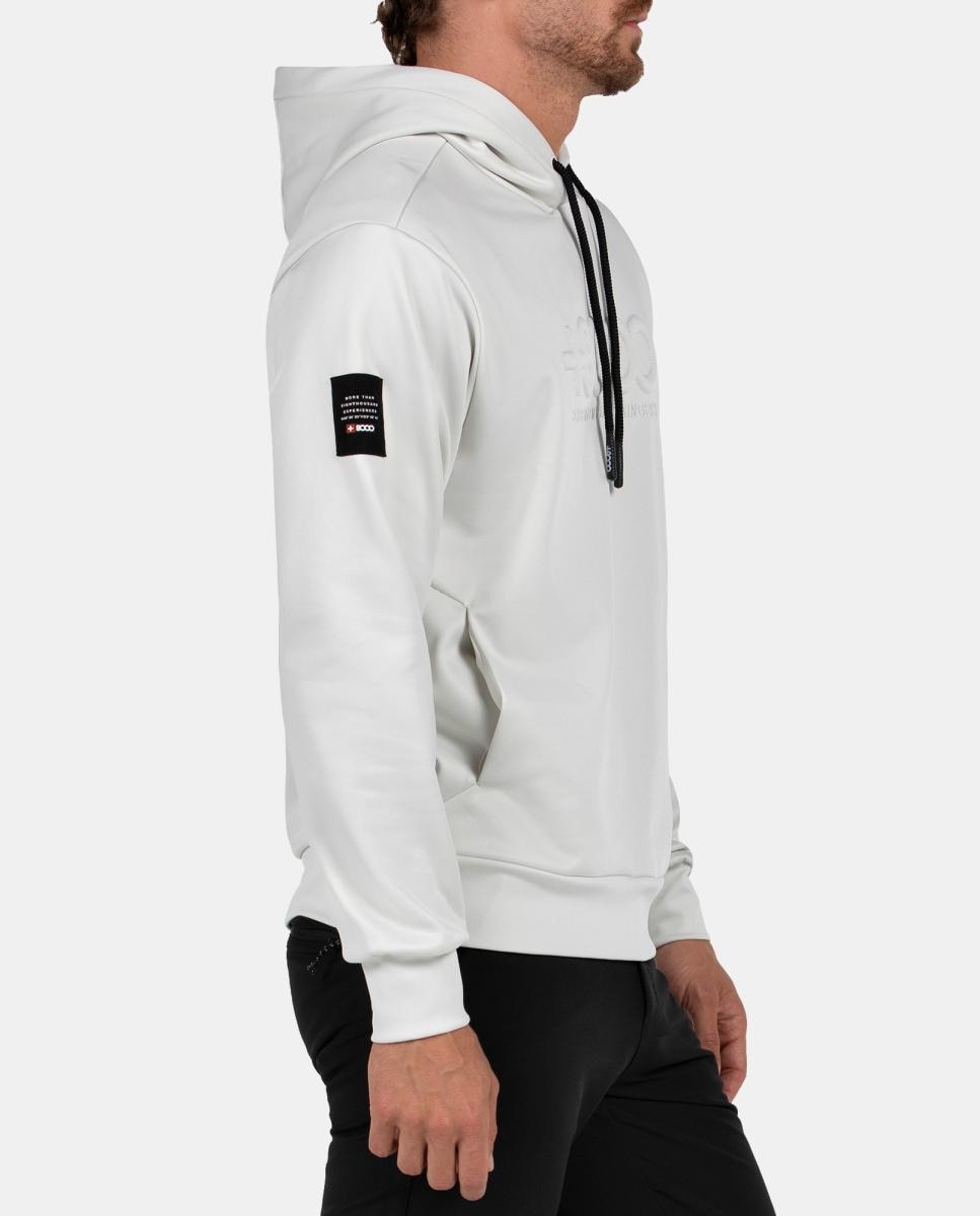 Sudadera de Hombre ABSOL +8000 - Blanco Blanco-3