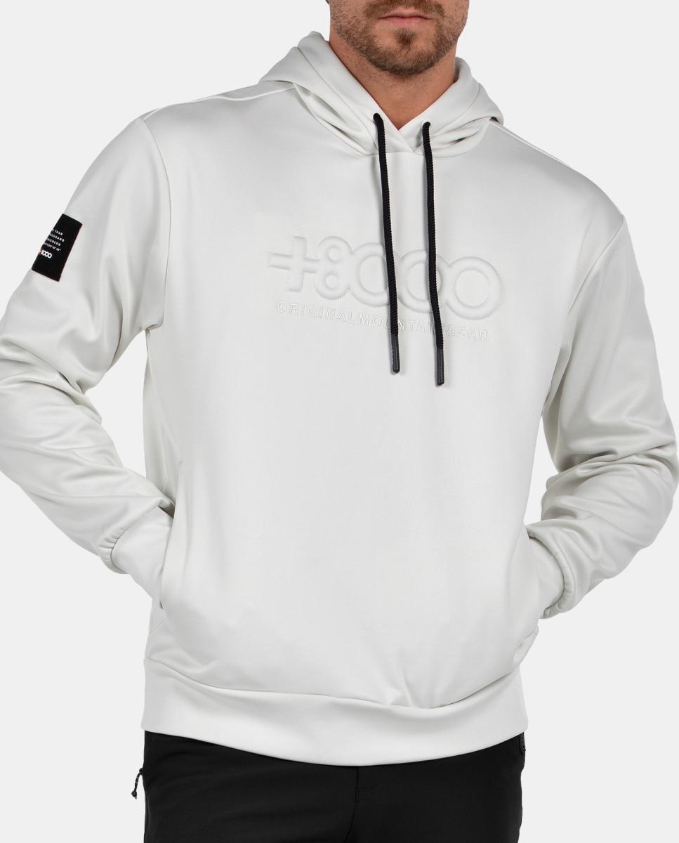 Sudadera de Hombre ABSOL +8000 - Blanco Blanco-5