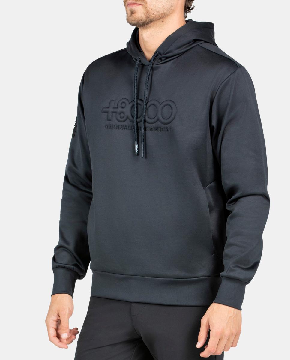 Sudadera de Hombre ABSOL +8000 - Negro Negro-2