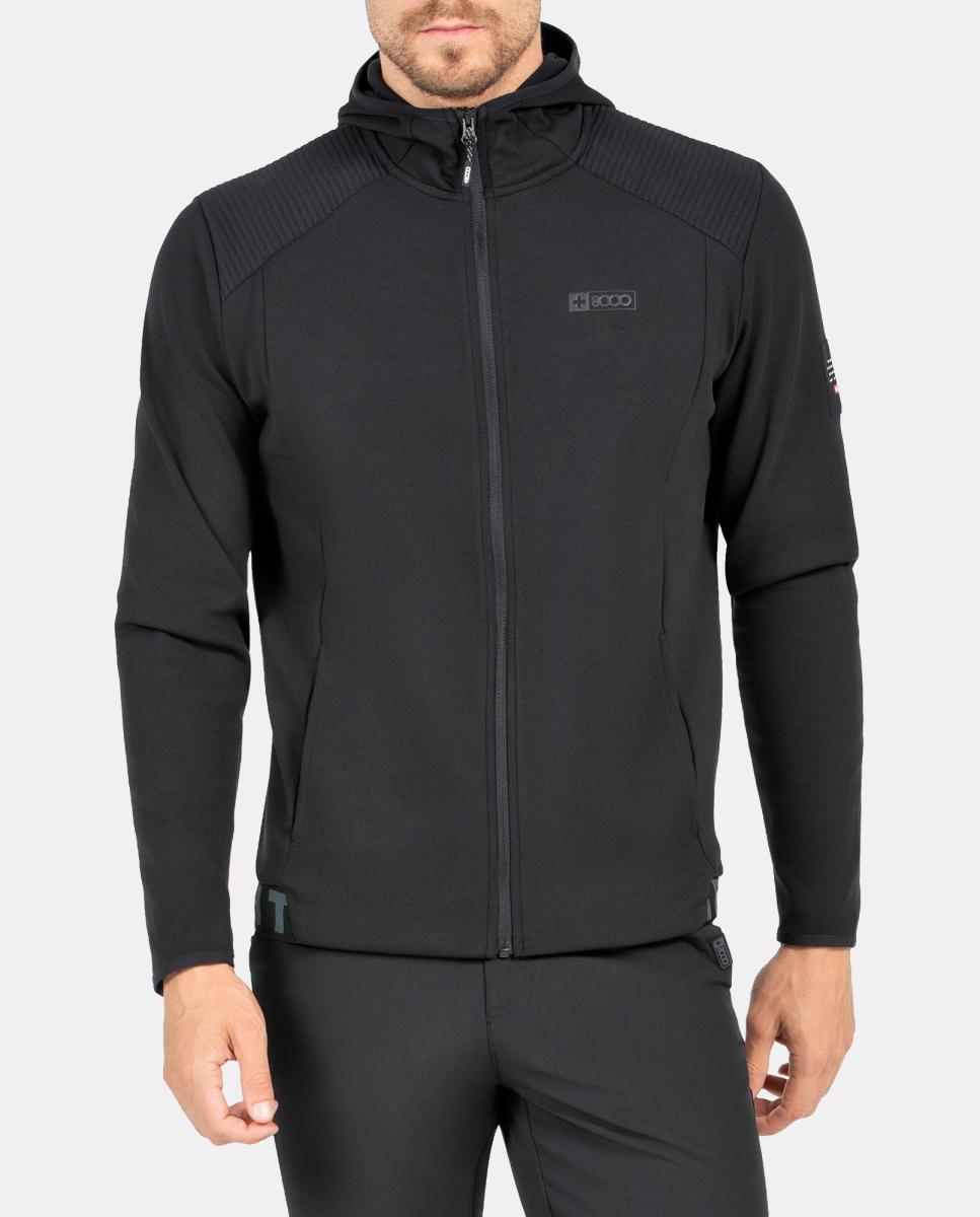 Imagen 0 de Sudadera de Hombre ASVED +8000 Negro