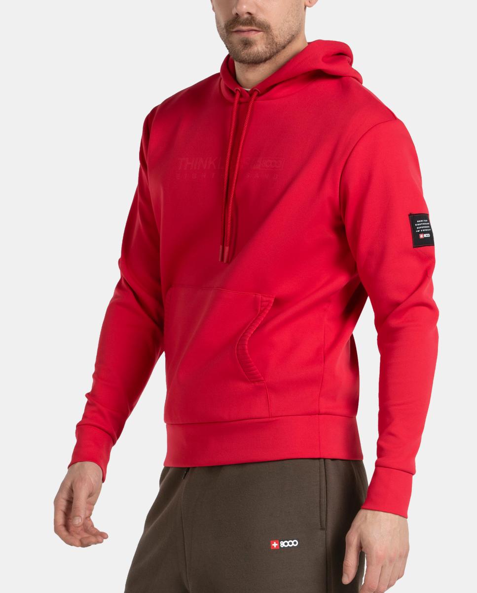 Imagen 2 de Sudadera de Hombre ARCONE +8000 - Rojo Rojo