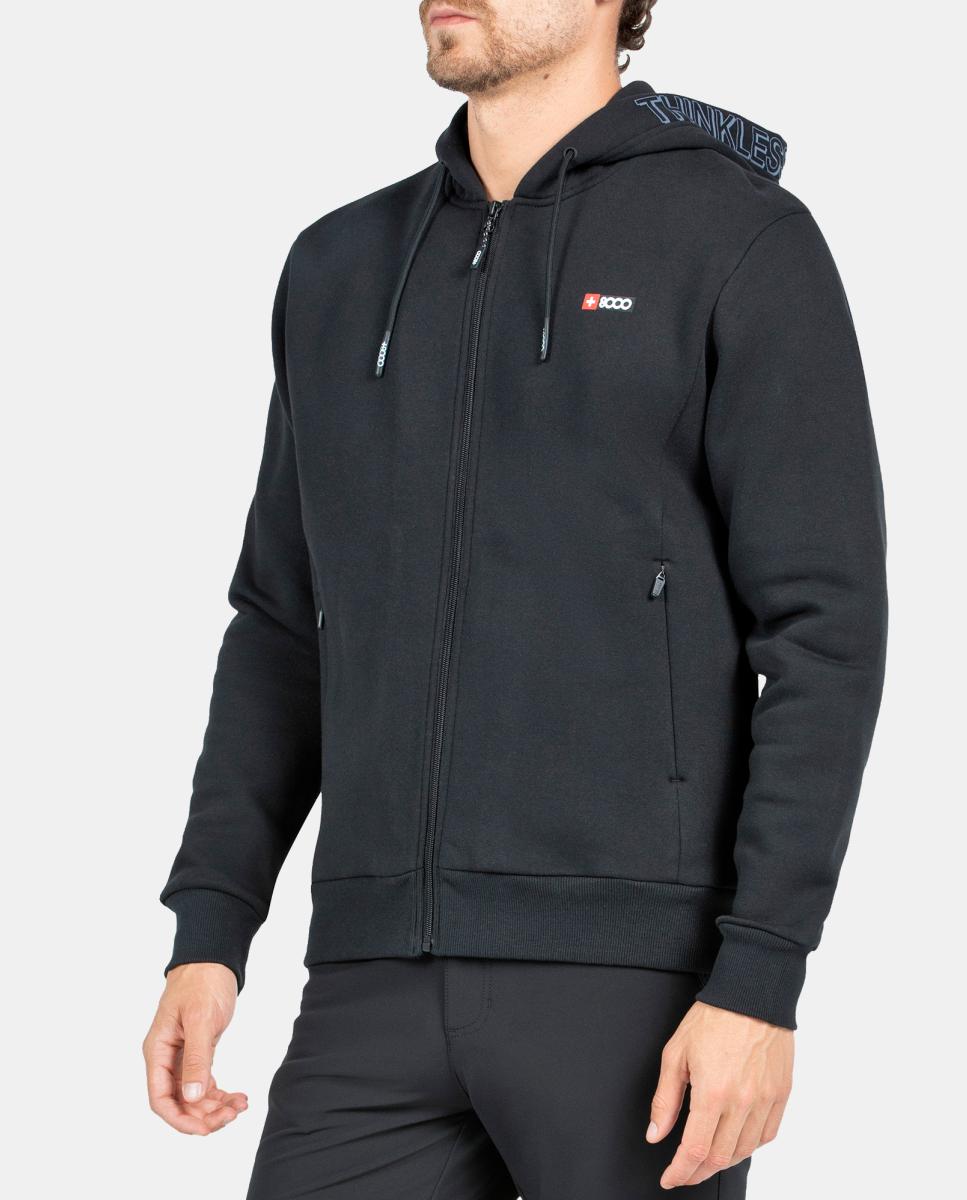 Sudadera de Hombre ALMAZ +8000 - Negro Negro-2