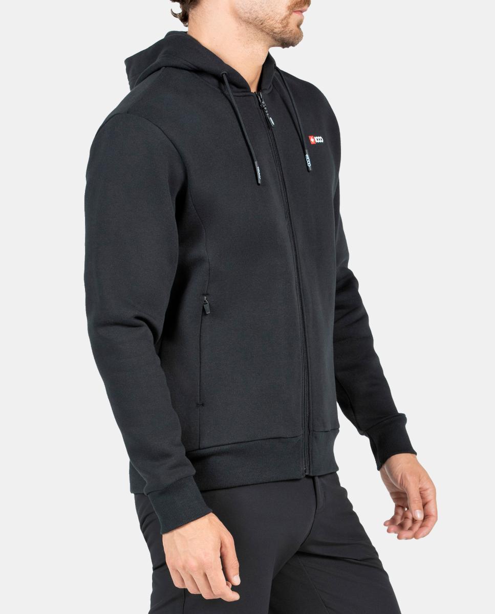 Sudadera de Hombre ALMAZ +8000 - Negro Negro-3