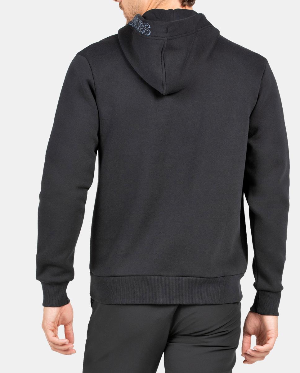 Sudadera de Hombre ALMAZ +8000 - Negro Negro-4