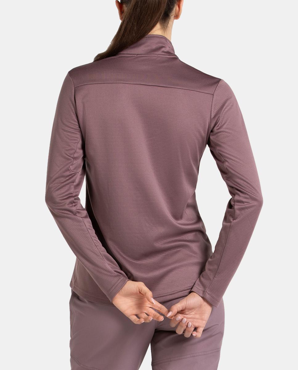 Camiseta M/L de Mujer NUSAKA +8000 - Rosa Rosa-4