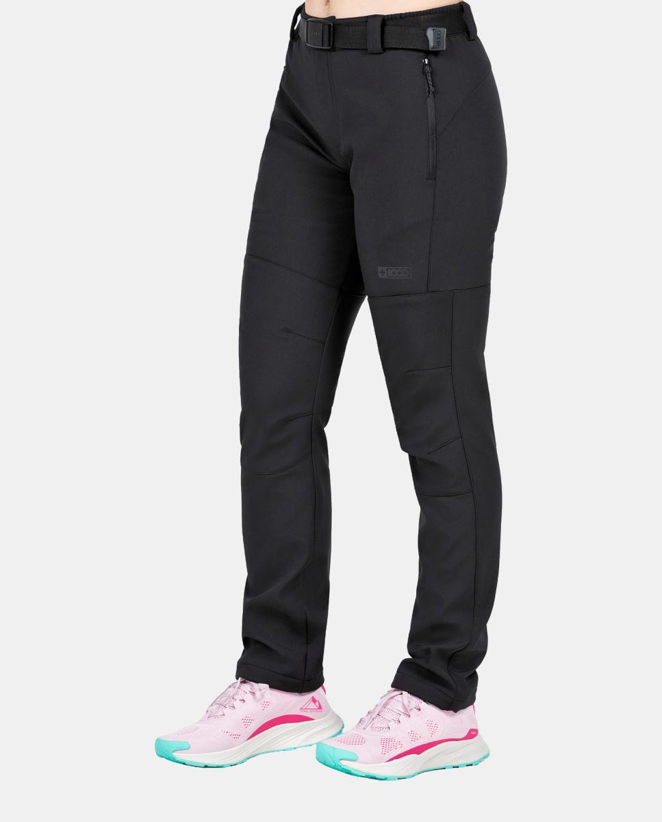 Pantalón largo de Mujer GUDRID +8000 - Negro Negro-2