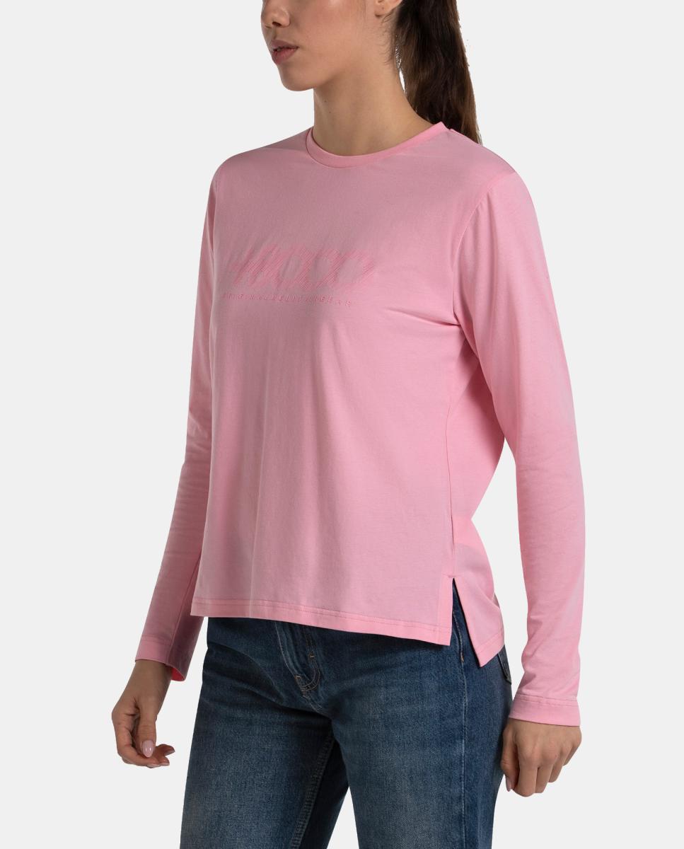 Imagen 2 de Camiseta M/L de Mujer BERCIA +8000 - Rosa Rosa
