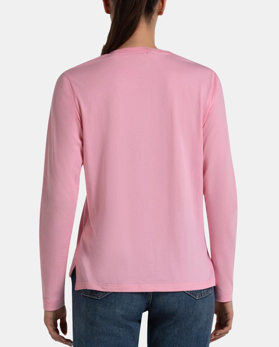 Imagen 4 de Camiseta M/L de Mujer BERCIA +8000 - Rosa Rosa