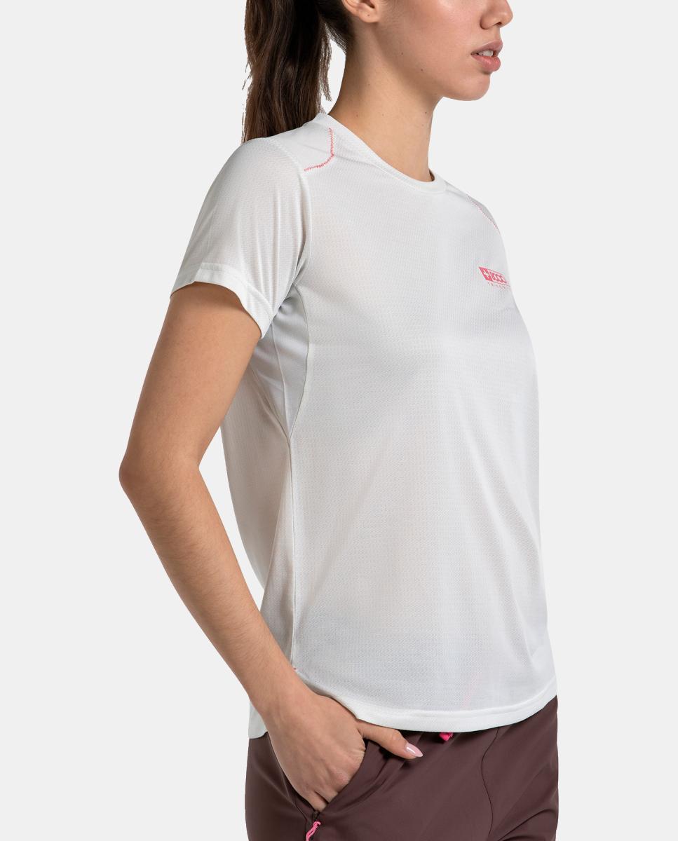 Camiseta M/C de Mujer KALA +8000 - Blanco Blanco-3