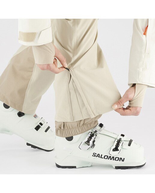 Pantalón de mujer Brilliant corte largo Salomon - Blanco Blanco-5