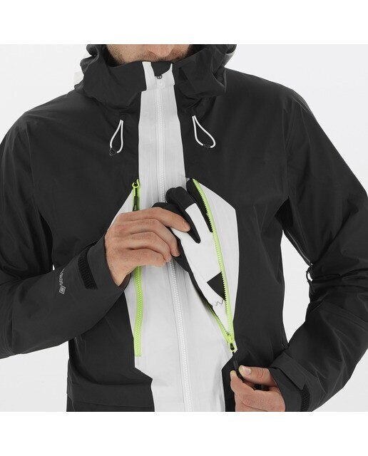 Casaco Softshell MTN Gore-Tex 3 L Preto / Branco-7