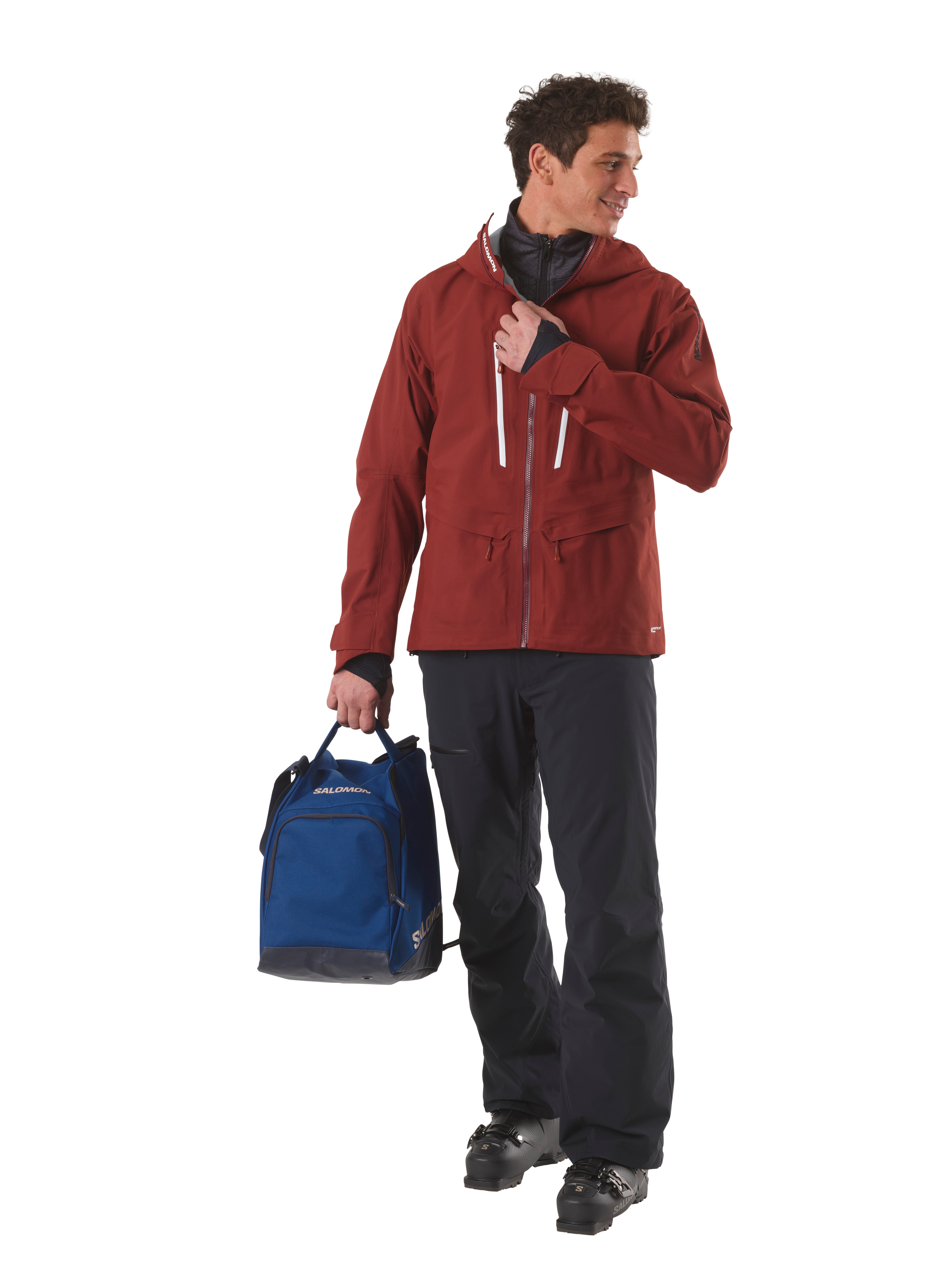 Saco para Botas de Ski Orginal Gearbag Azul-marinho / Verde-5