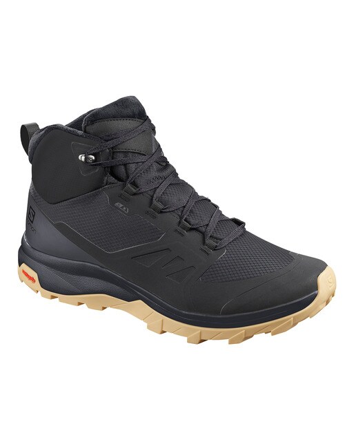 Imagen 0 de Botas de montaña de hombre OUTsnap CSWP Salomon Negro