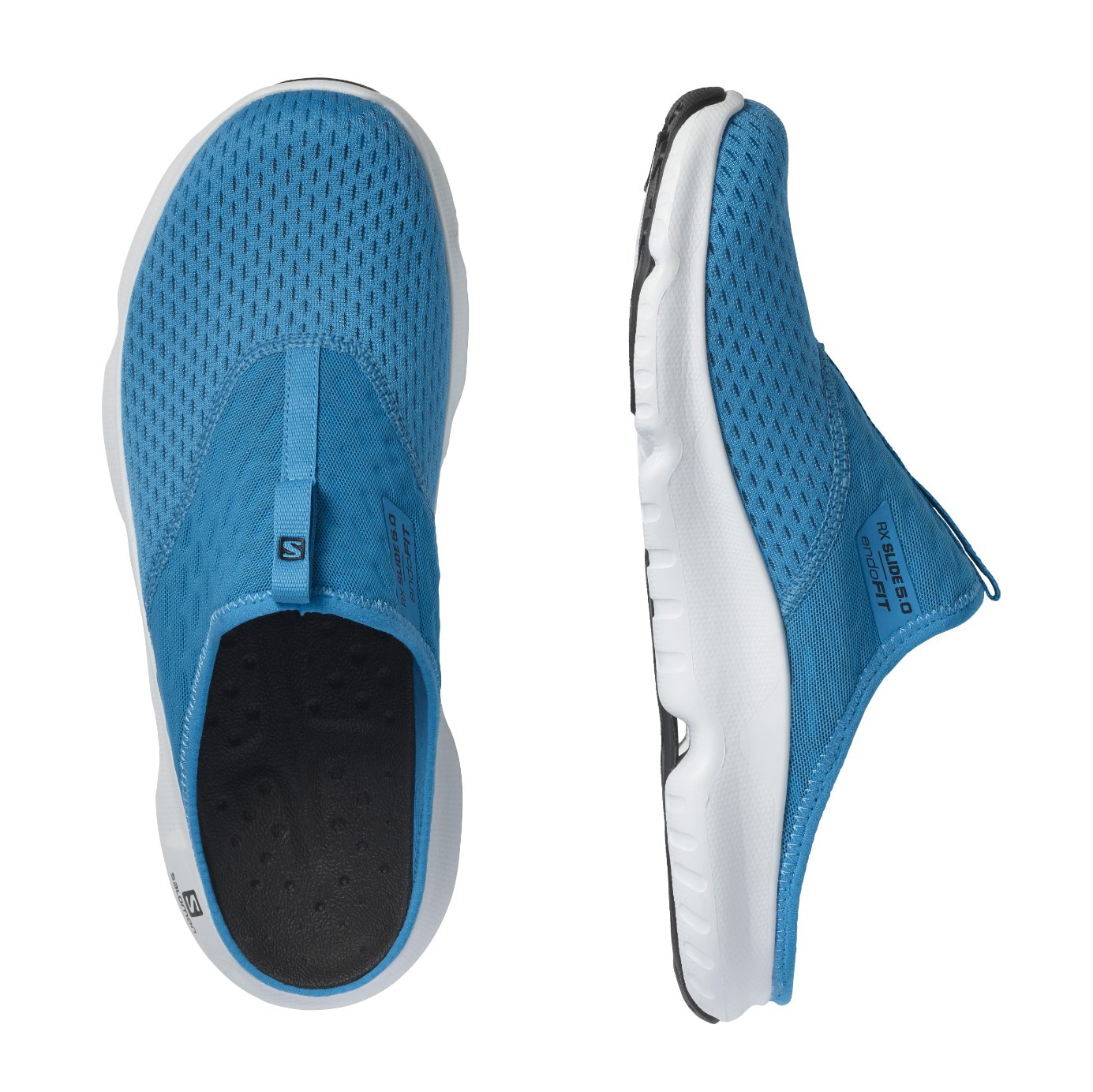 Zapatillas de recuperación de hombre Reelax Slide 5.0 Salomon - Turquesa Turquesa-2