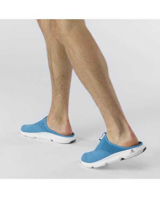 Zapatillas de recuperación de hombre Reelax Slide 5.0 Salomon - Turquesa Turquesa-6