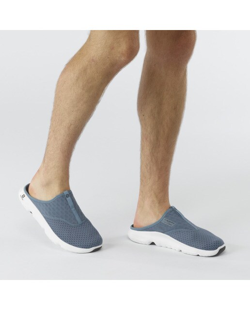 Zapatillas de recuperación de hombre Reelax Slide 5.0 Salomon - Turquesa Turquesa-7