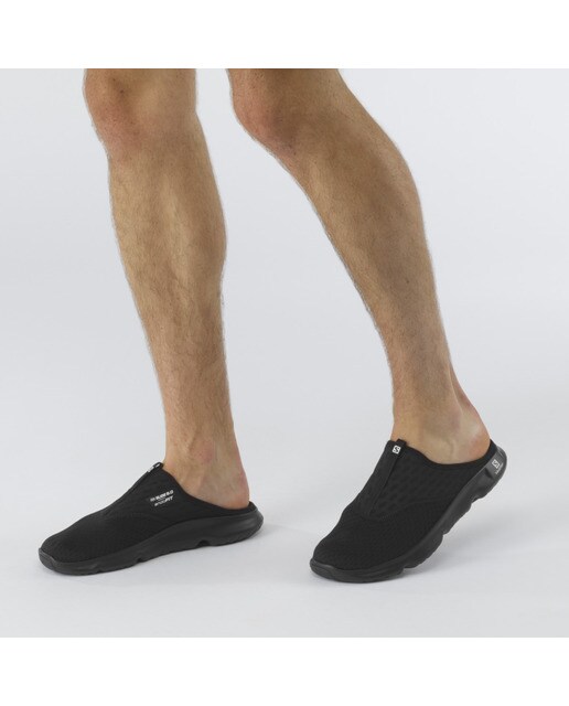 Zuecos de recuperación de hombre Reelax Slide 5.0 Salomon - Negro Negro-7