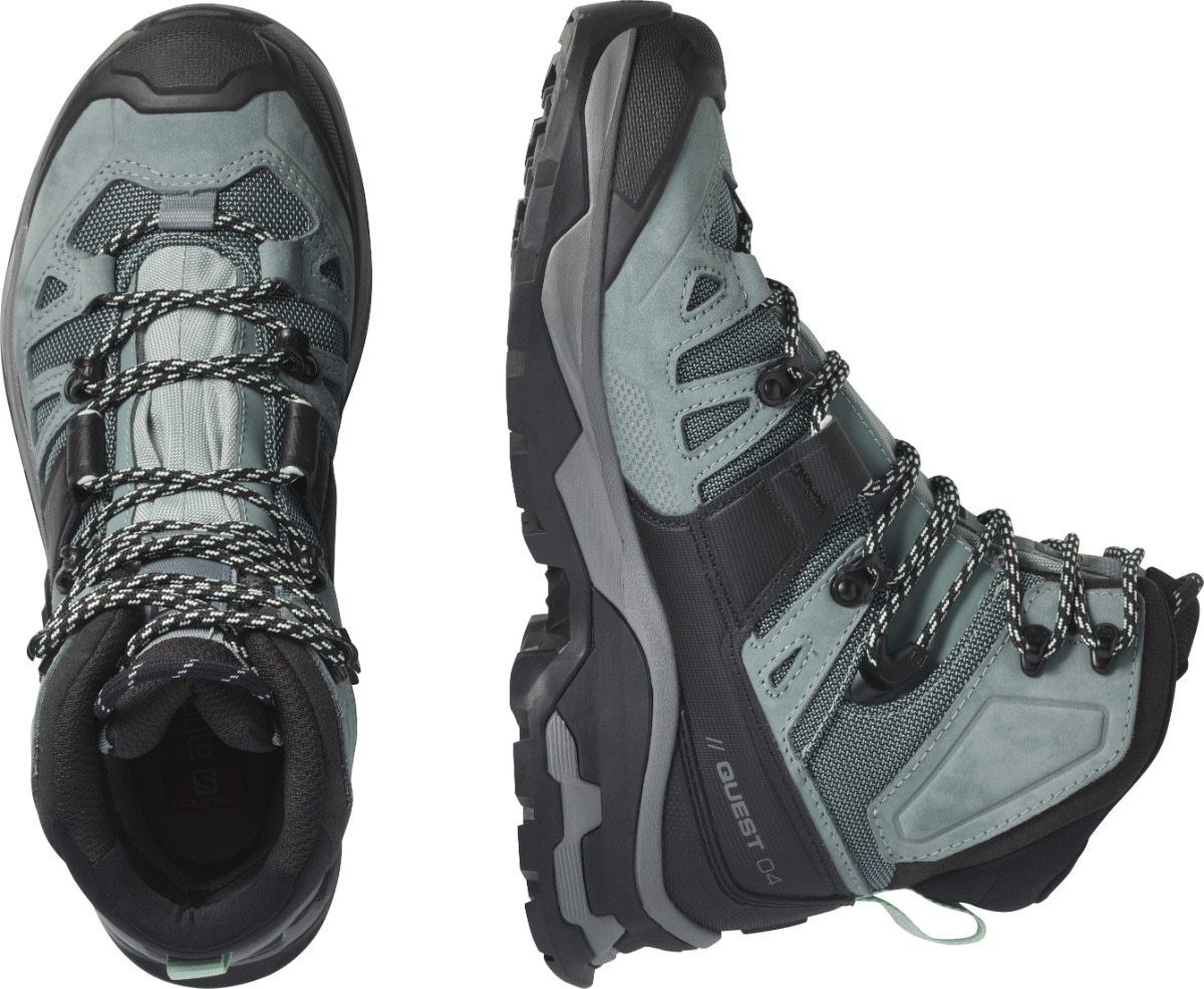 Botas de Trekking em Pele Quest 4 GTX W Verde-2