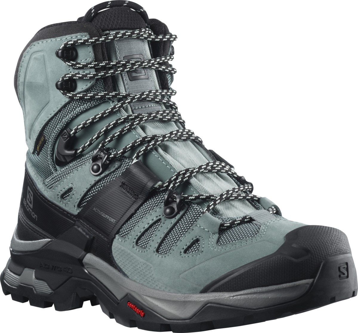 Botas de Trekking em Pele Quest 4 GTX W Verde-3