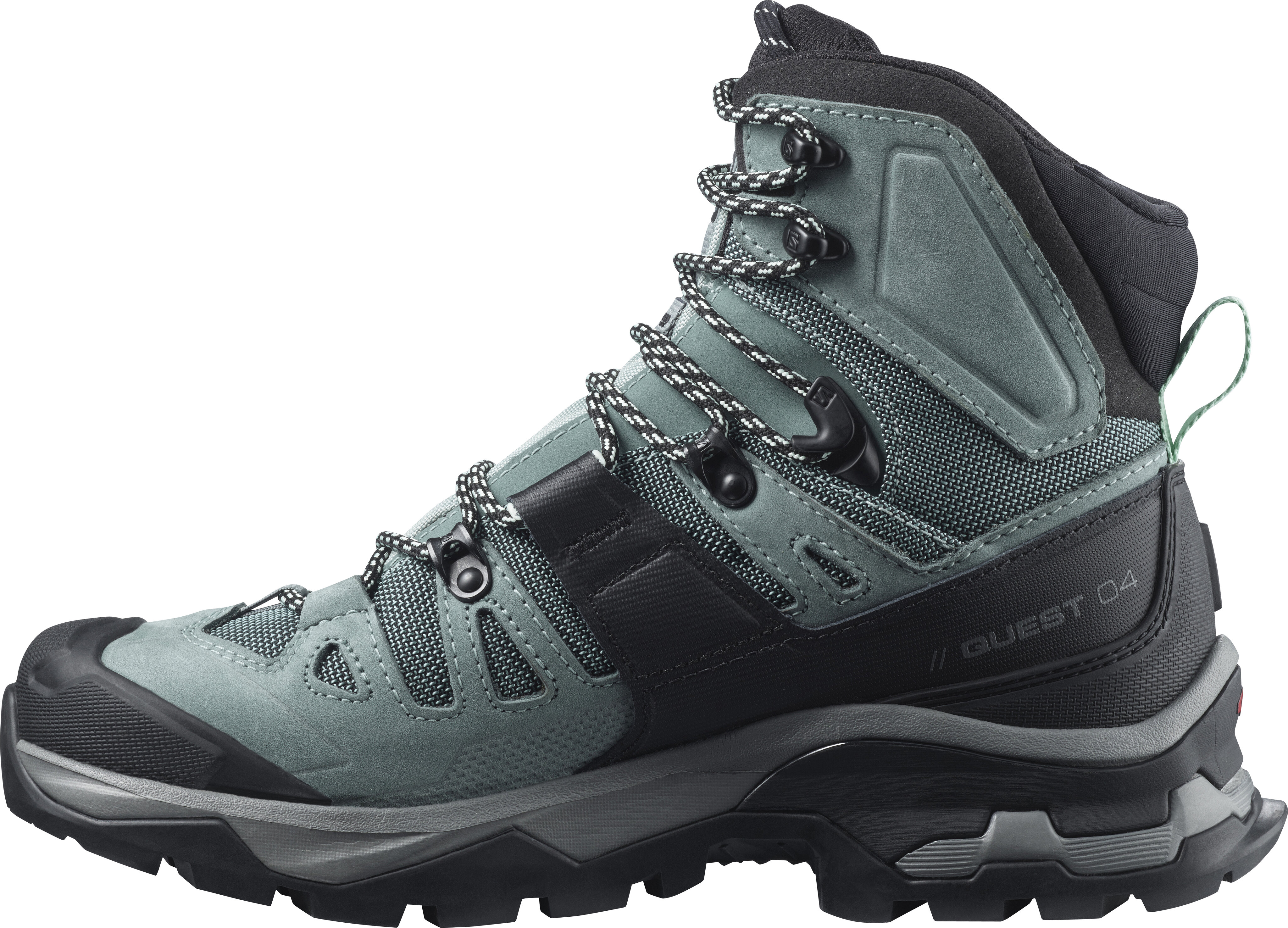 Botas de Trekking em Pele Quest 4 GTX W Verde-4