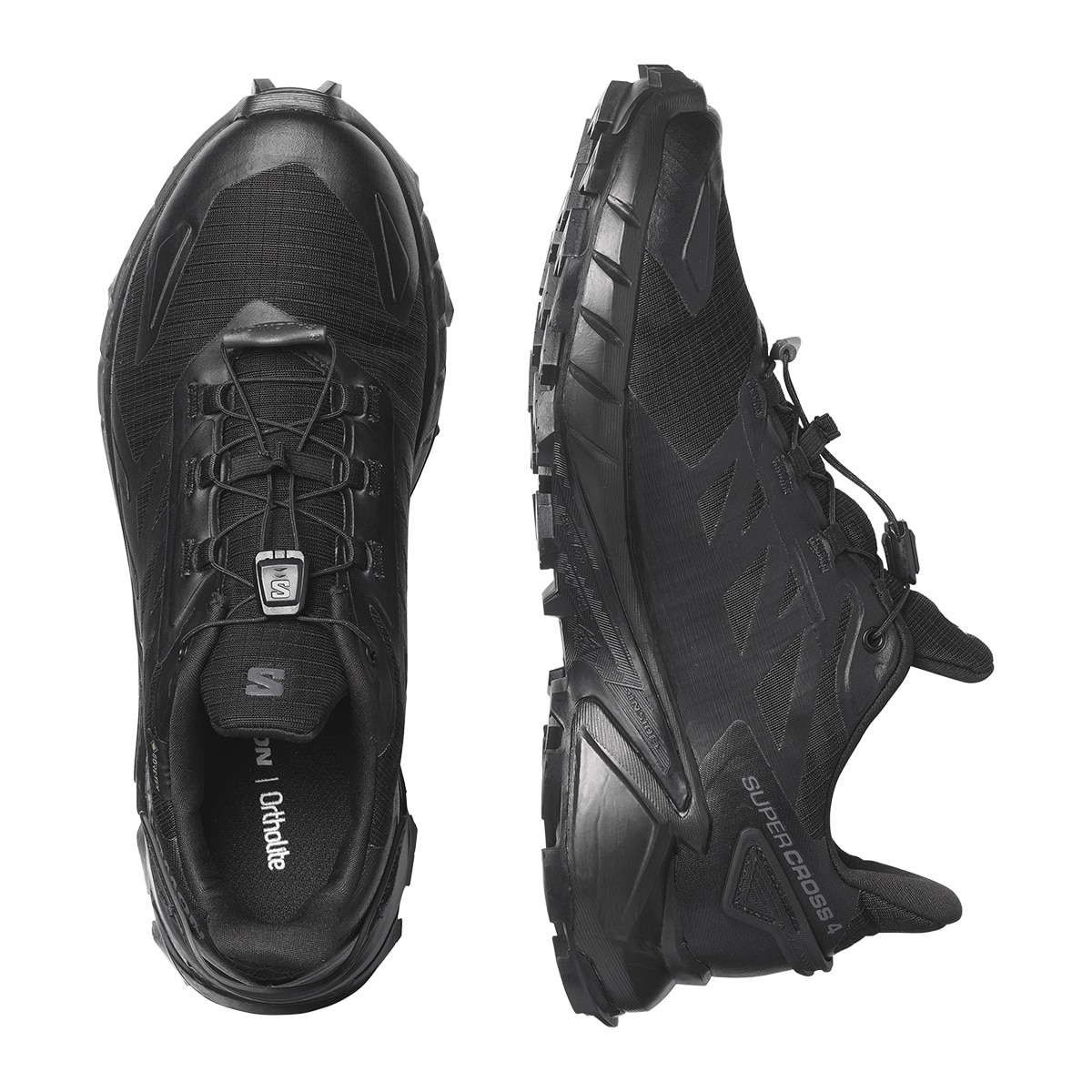 Zapatillas de trail running de mujer Supercross 4 GTX W Salomon - Negro Negro-4