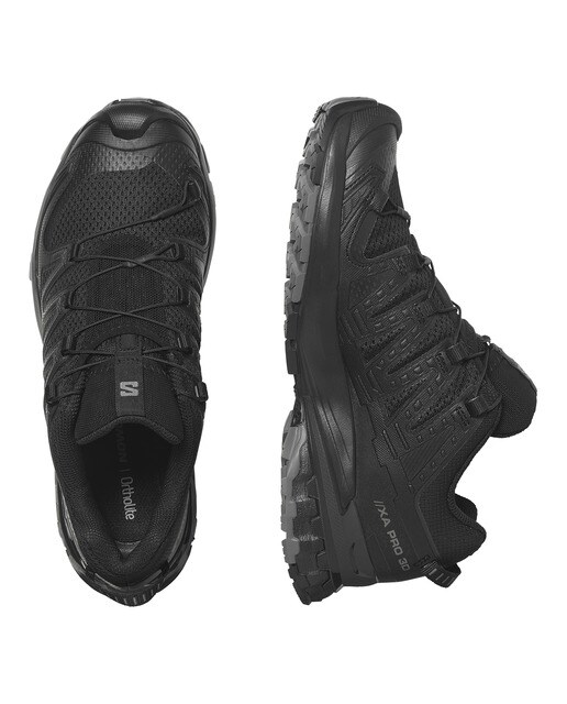 Sapatilhas de Trail Running de Mulher XA Pro 3D V9 W Preto-2