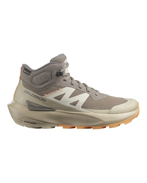 Sapatilhas de Montanha Elixir Activ Mid Gore-Tex Castanho-1