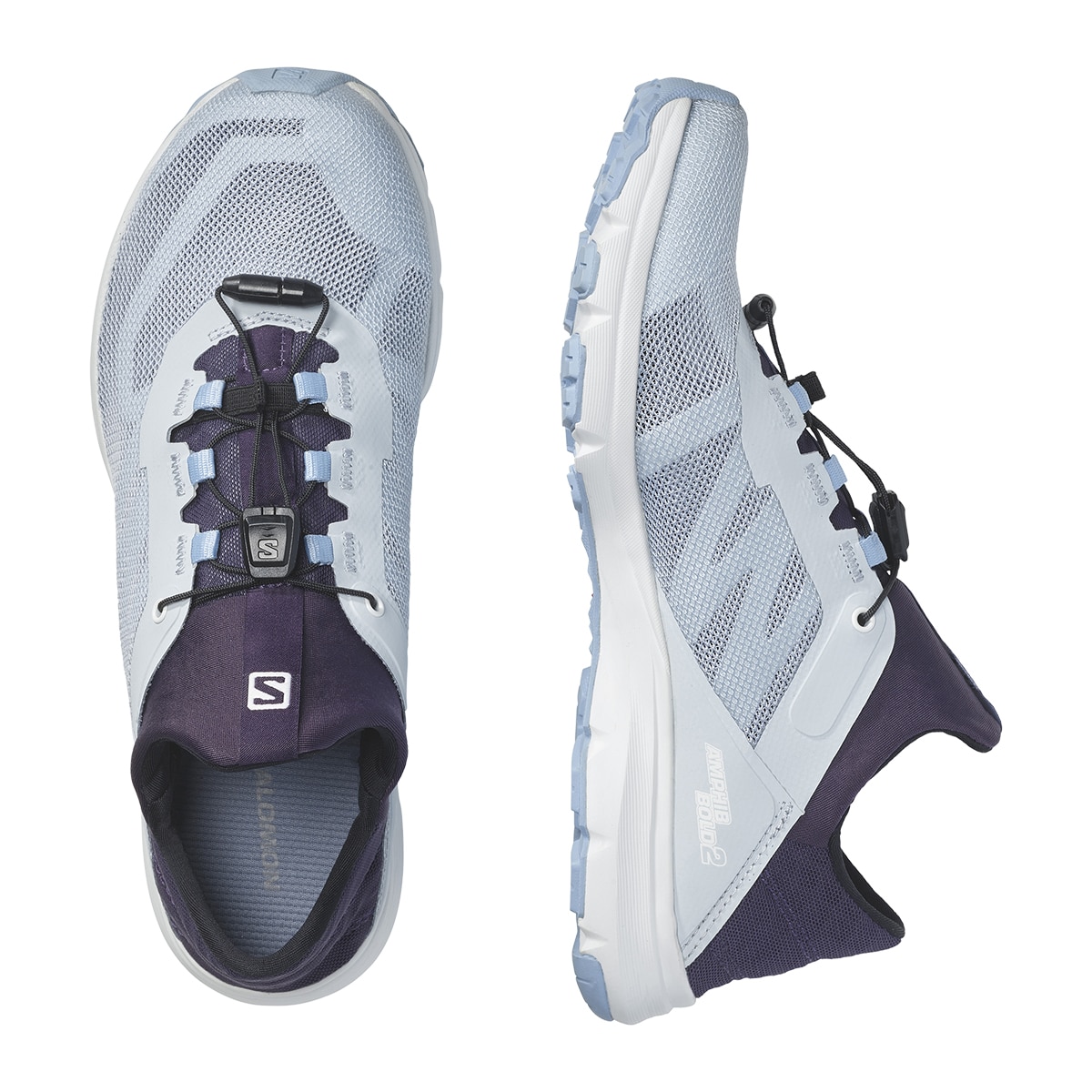 Zapatillas de agua para mujer AMPHIB BOLD 2 W SALOMON - Azul / Morado Azul / Morado-4