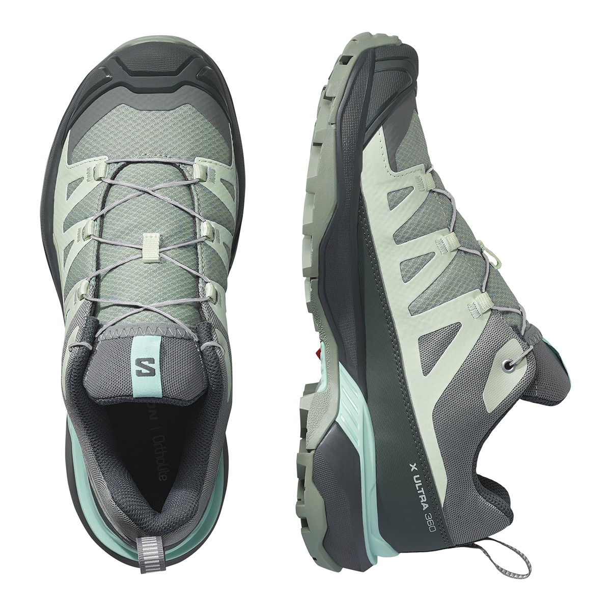 Zapatillas de senderismo para mujer X ULTRA 360 W SALOMON - Verde Verde-4