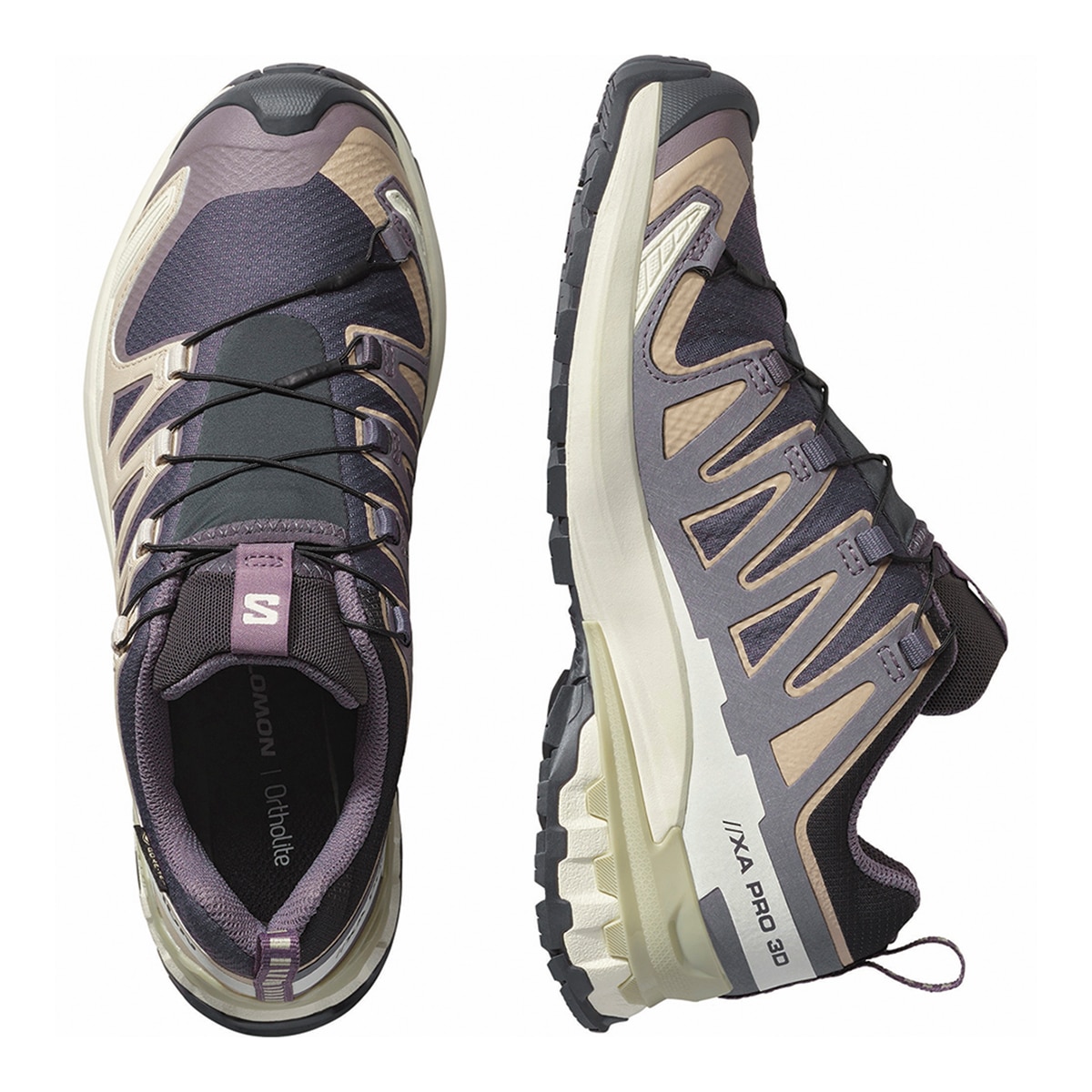Zapatillas de trail running para mujer XA PRO 3D V9 GTX W Salomon - Marrón Marrón-6