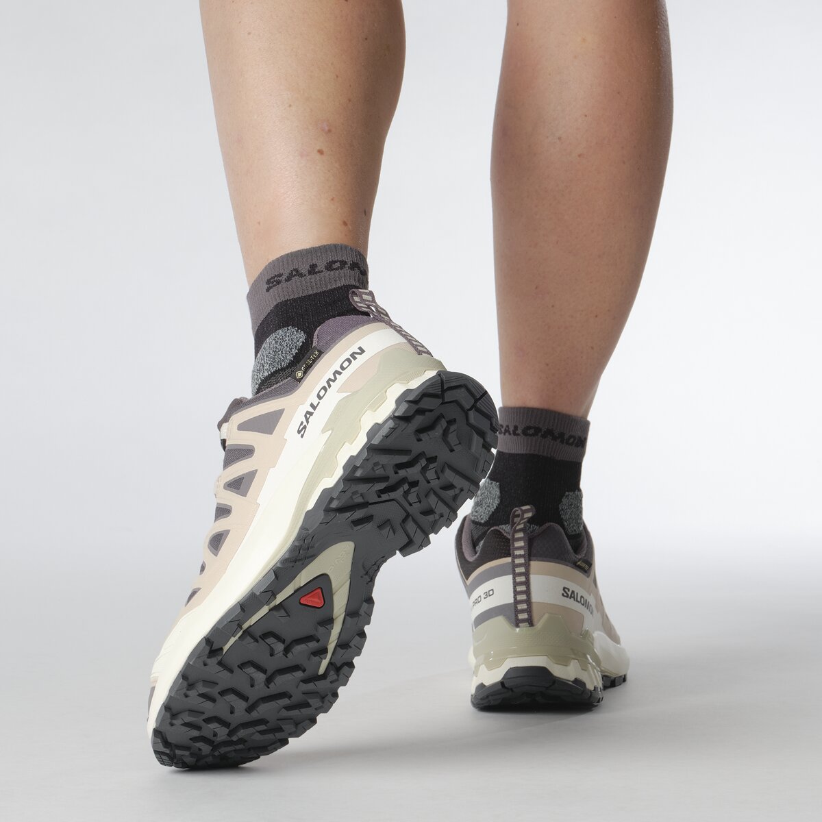 Zapatillas de trail running para mujer XA PRO 3D V9 GTX W Salomon - Marrón Marrón-8