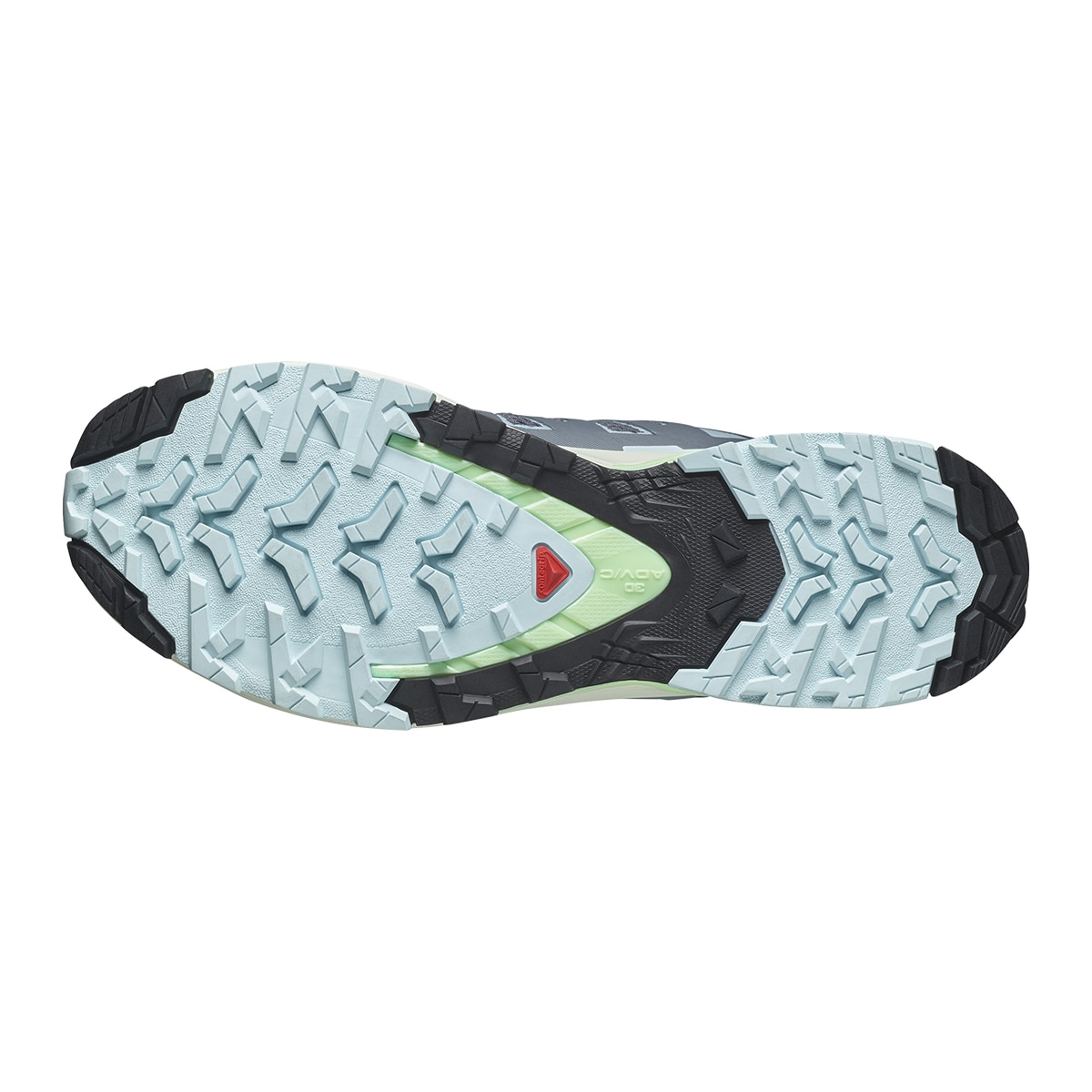 Zapatillas de trail running para mujer XA PRO 3D V9 W SALOMON - Gris / Azul Gris / Azul-6