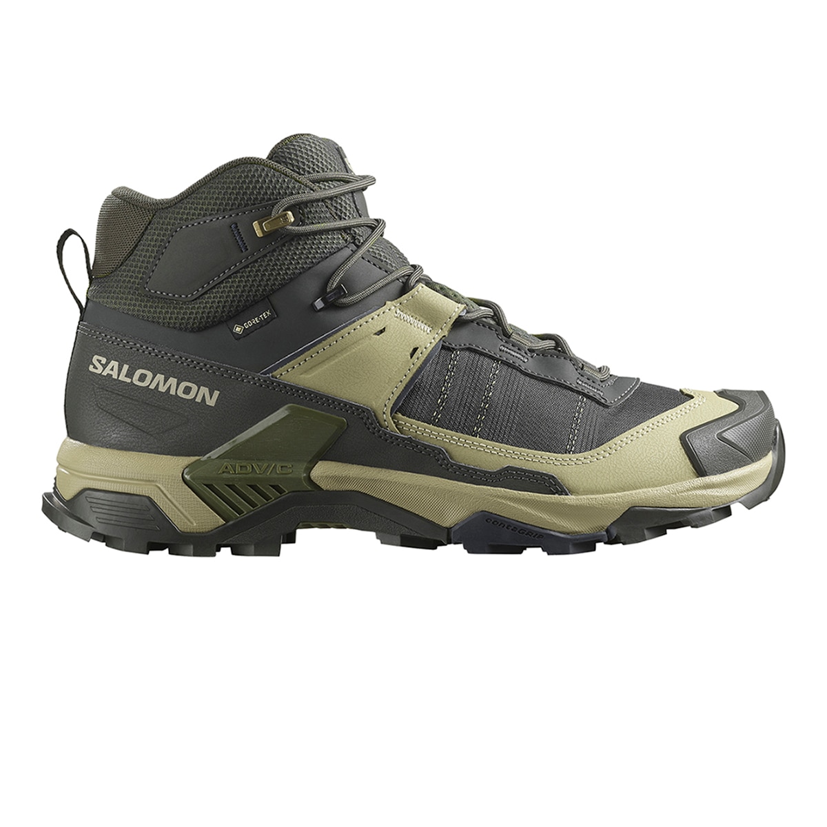 Botas de senderismo para hombre X ULTRA 5 MID GTX SALOMON - Verde Verde-1