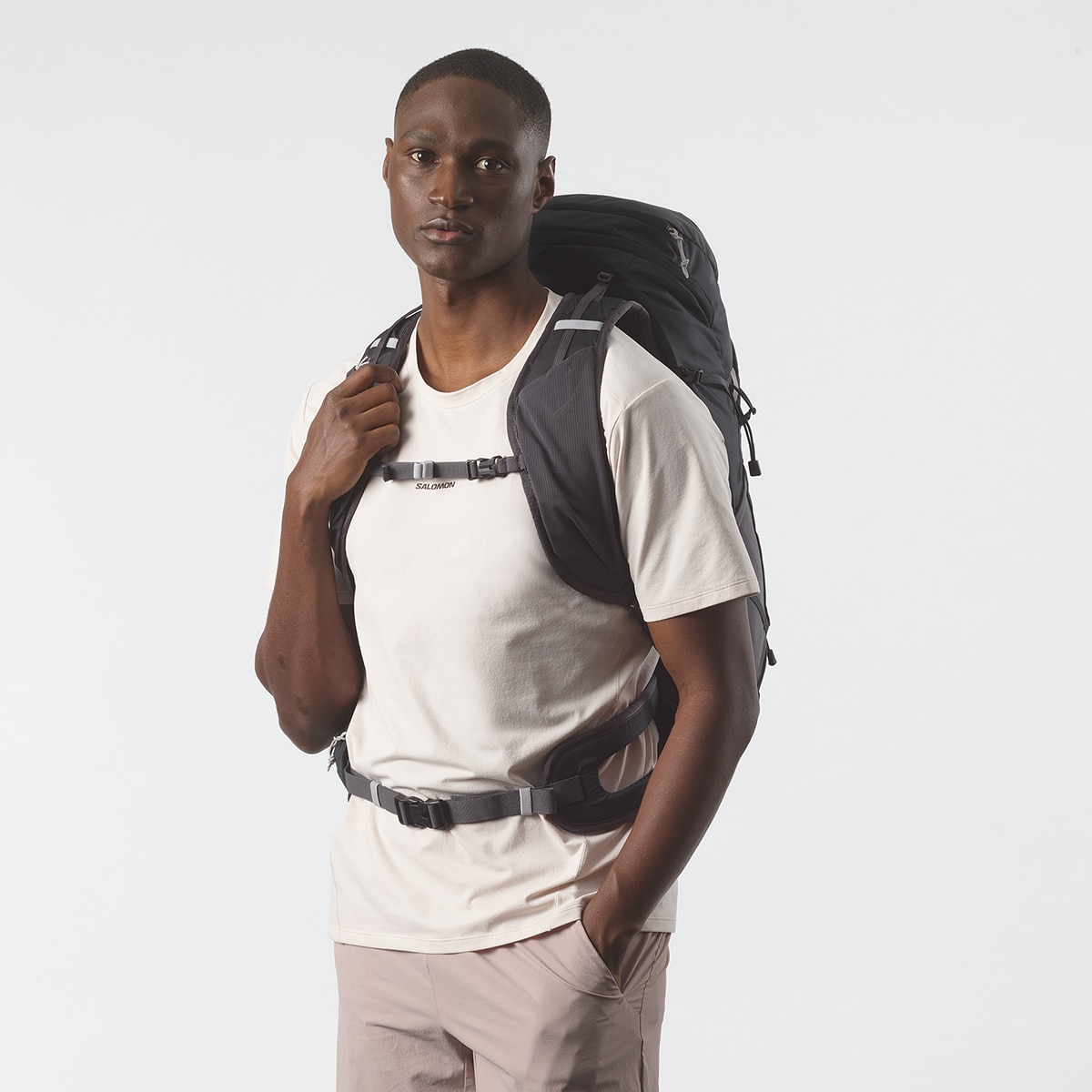Mochila de Caminhada Unissexo Aire Libre Aerotrek 30 Preto-3