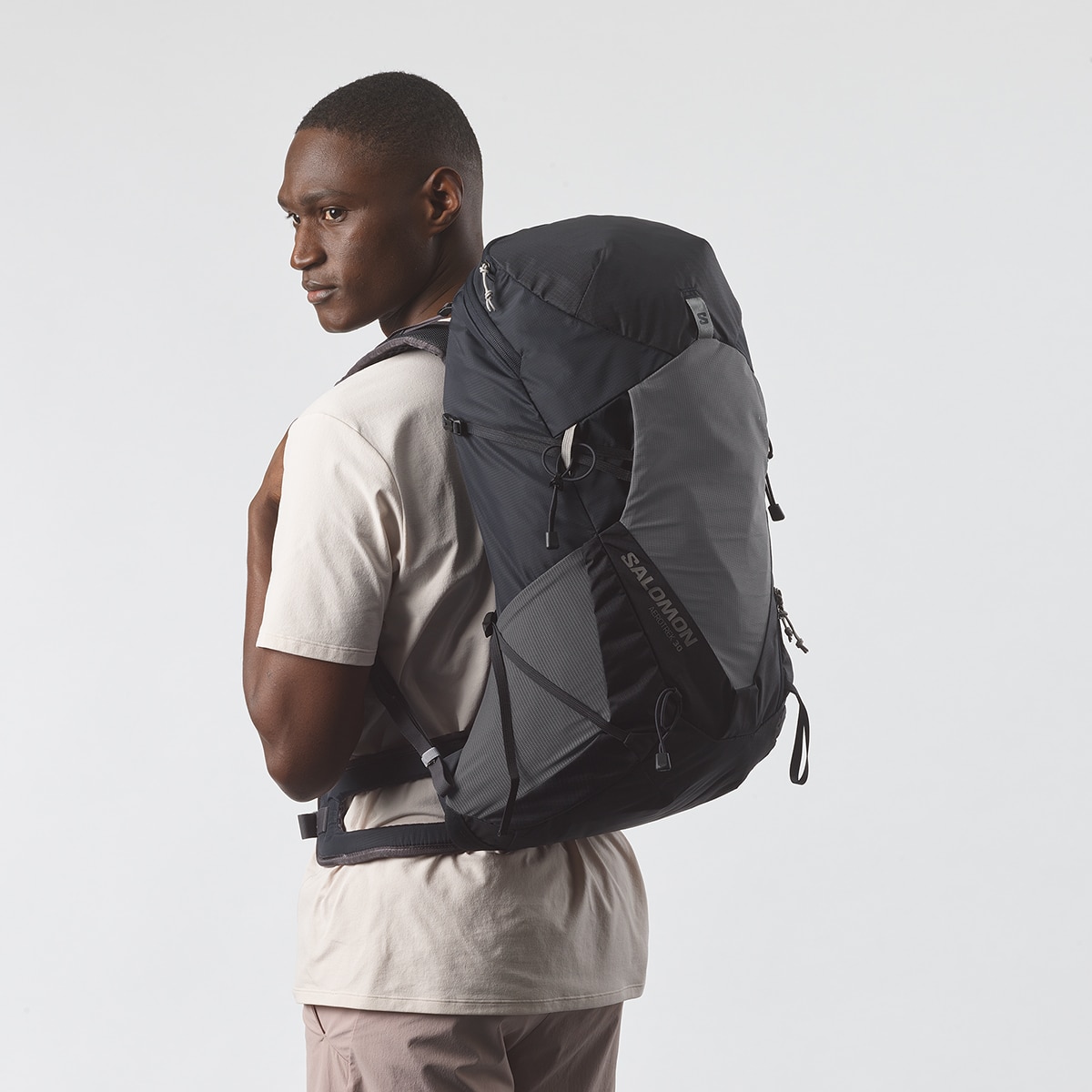 Mochila de Caminhada Unissexo Aire Libre Aerotrek 30 Preto-4