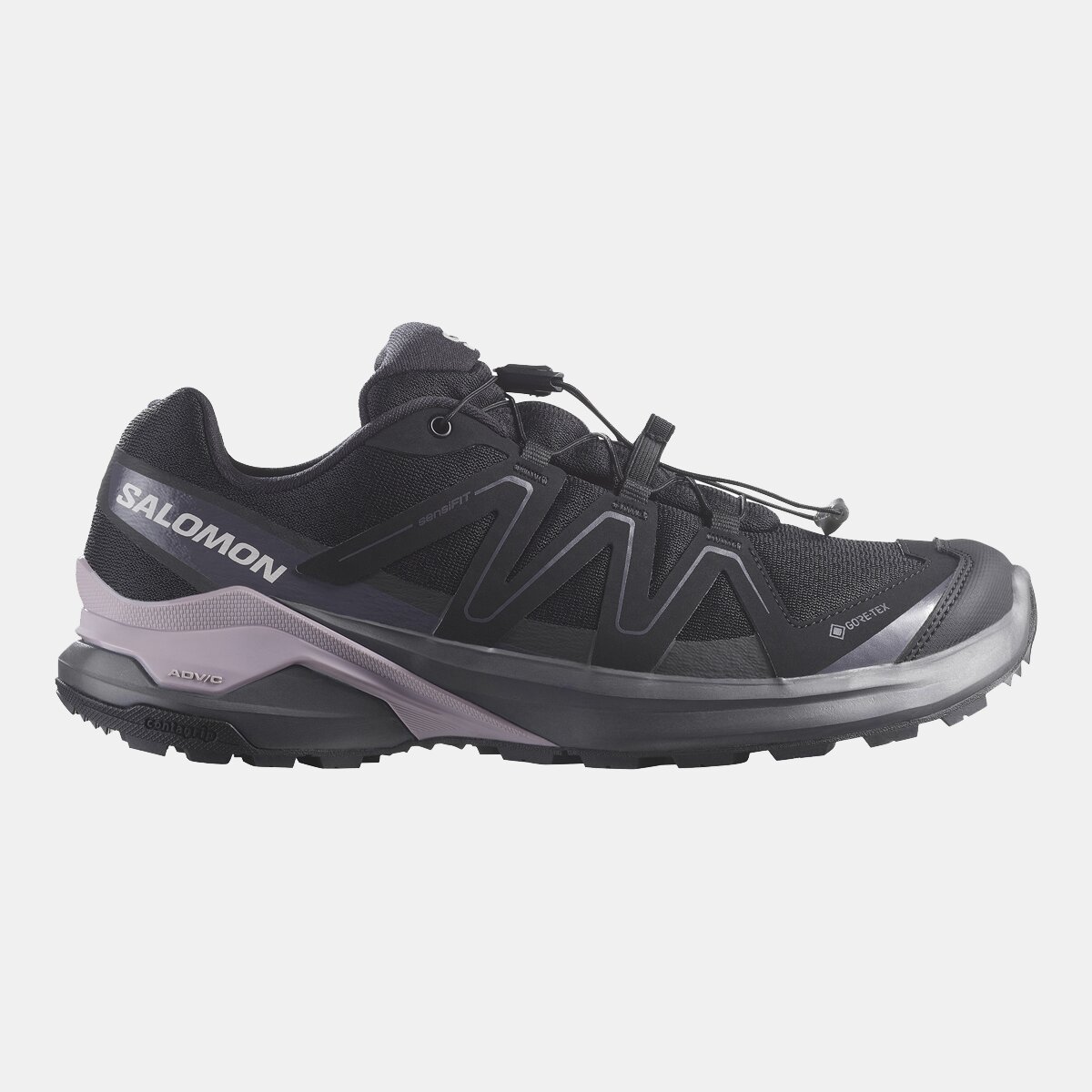 Imagen 0 de Zapatillas de trail running para mujer EXAMOTION GTX W SALOMON Negro / Morado