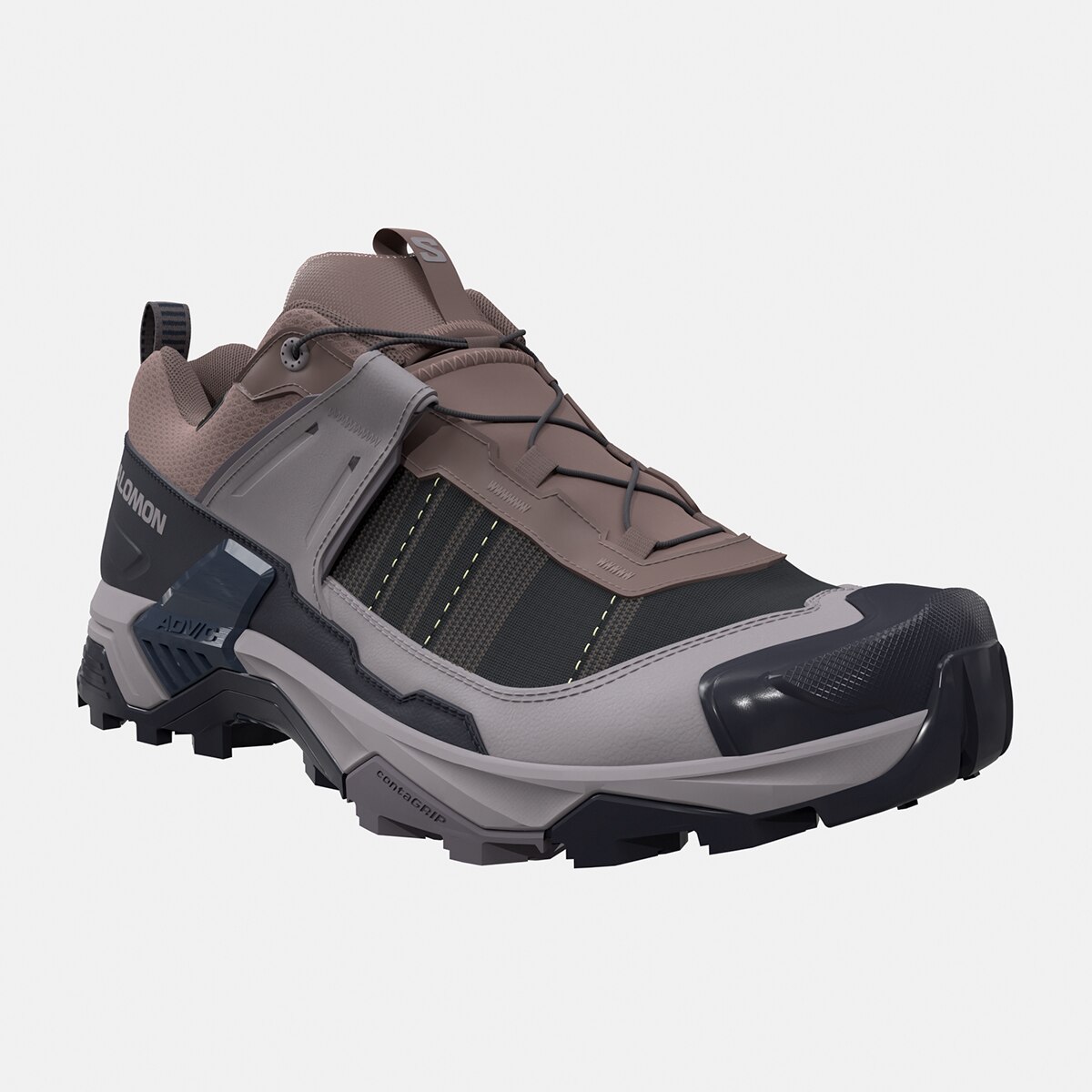Imagen 7 de Zapatillas de senderismo para hombre X ULTRA 5 GTX SALOMON - Marrón / Azul Marrón / Azul