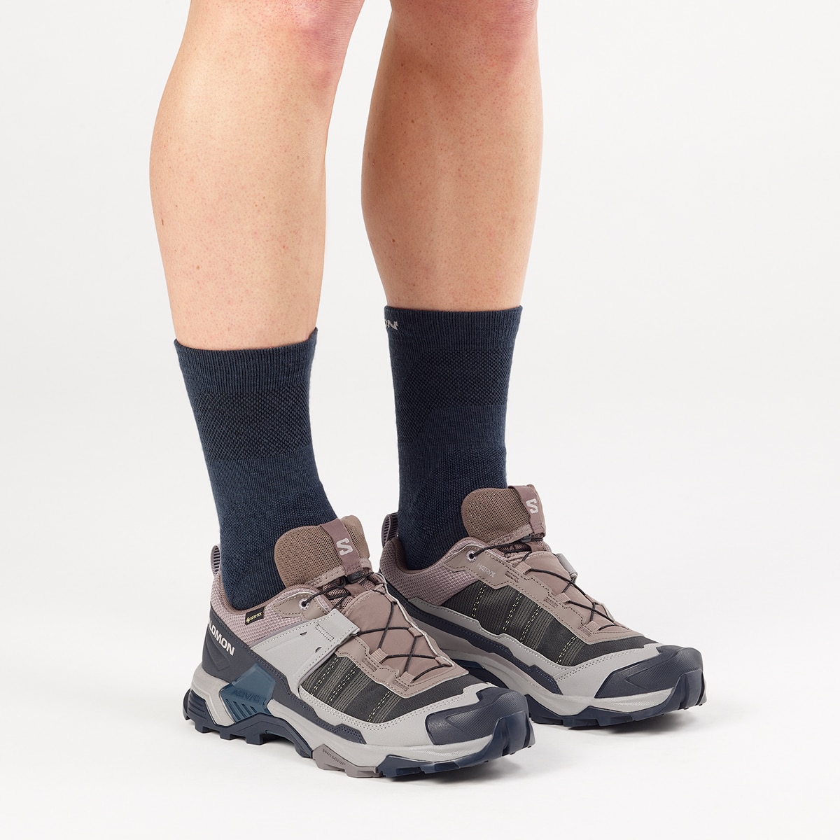 Imagen 10 de Zapatillas de senderismo para hombre X ULTRA 5 GTX SALOMON - Marrón / Azul Marrón / Azul