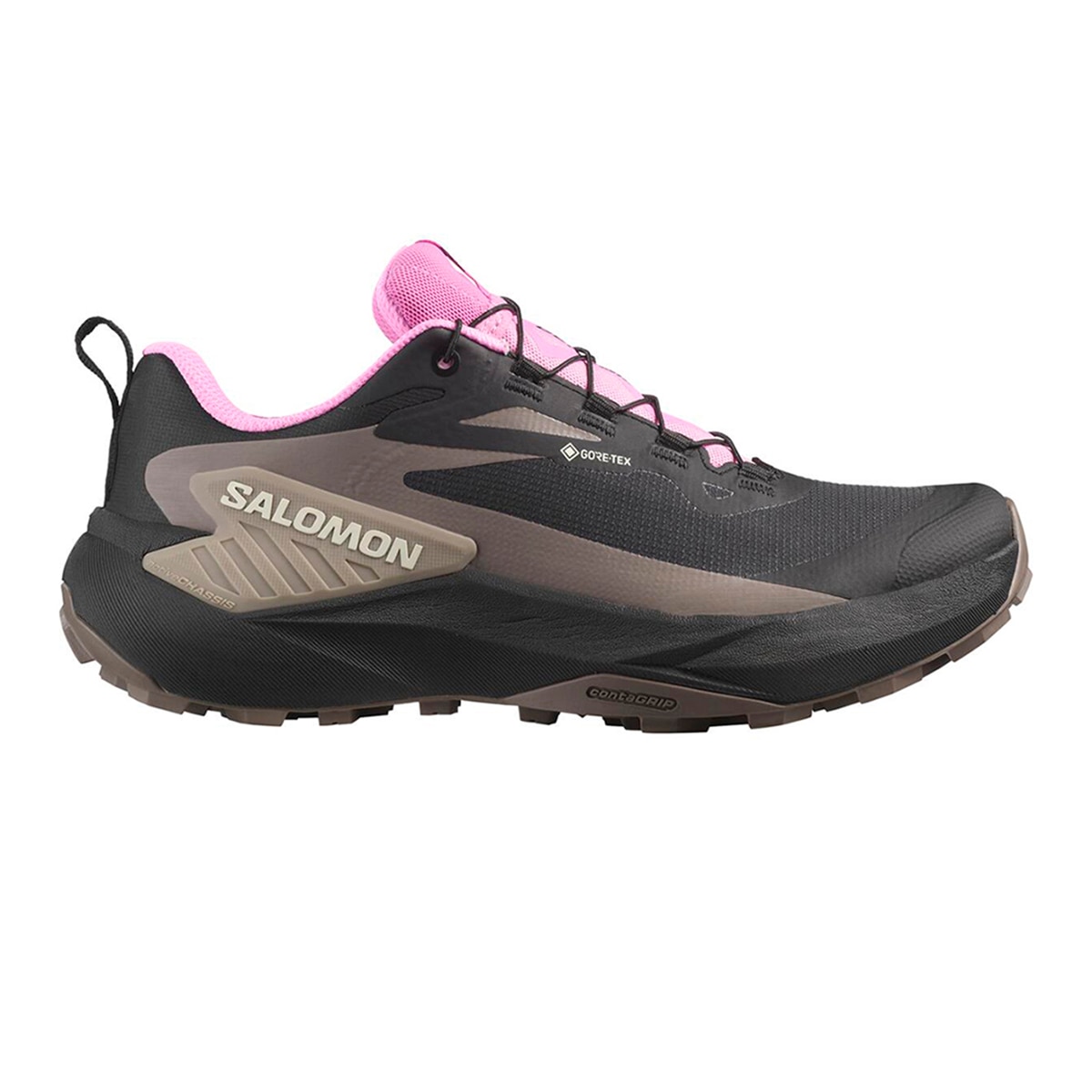 Imagen 0 de Zapatillas de trail running para mujer GENESIS GTX W SALOMON Rosa / Negro