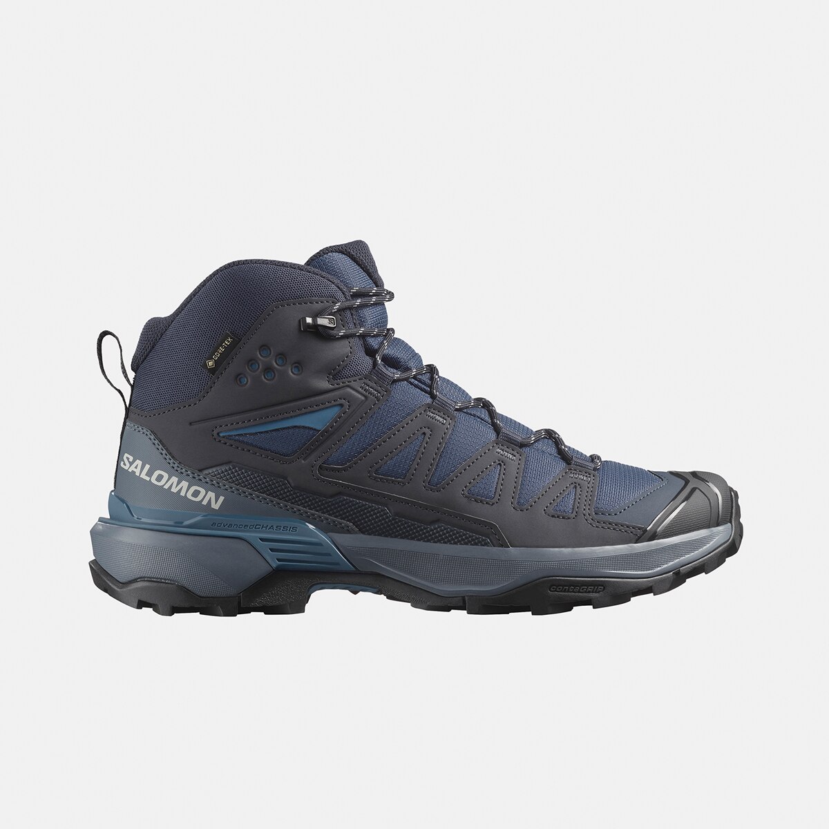 Botas de senderismo para hombre X ULTRA 360 MID GTX SALOMON - Gris / Azul Gris / Azul-1
