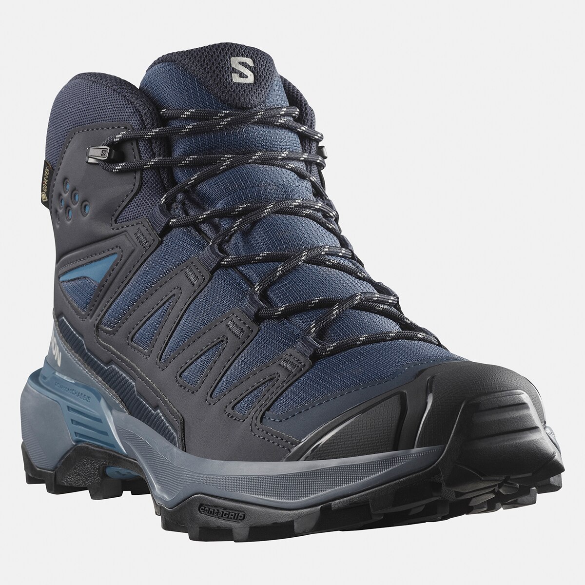 Botas de senderismo para hombre X ULTRA 360 MID GTX SALOMON - Gris / Azul Gris / Azul-2
