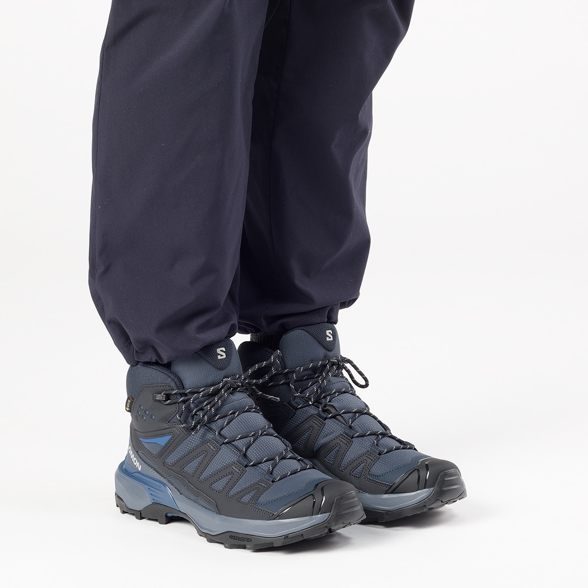 Botas de senderismo para hombre X ULTRA 360 MID GTX SALOMON - Gris / Azul Gris / Azul-4